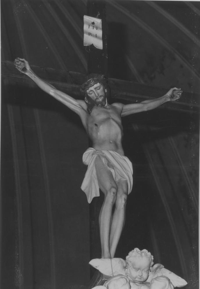 Cristo crocifisso (scultura) - bottega lucana (primo quarto sec. XX)