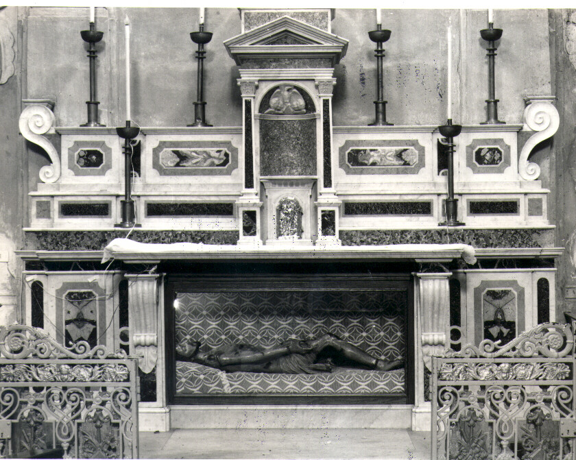 altare - bottega lucana (fine sec. XIX)