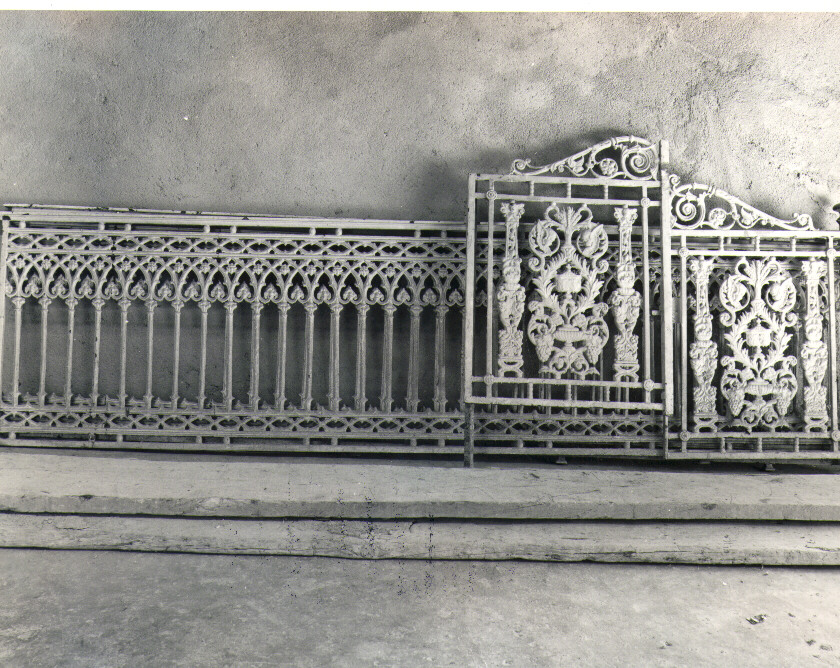 balaustrata - bottega Italia meridionale (fine sec. XIX)