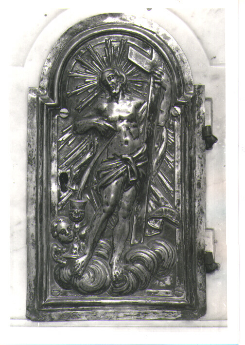 sportello di tabernacolo - bottega Italia meridionale (fine sec. XIX)