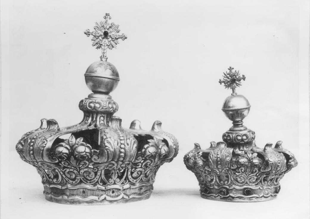 corona da statua - bottega napoletana (sec. XIX)