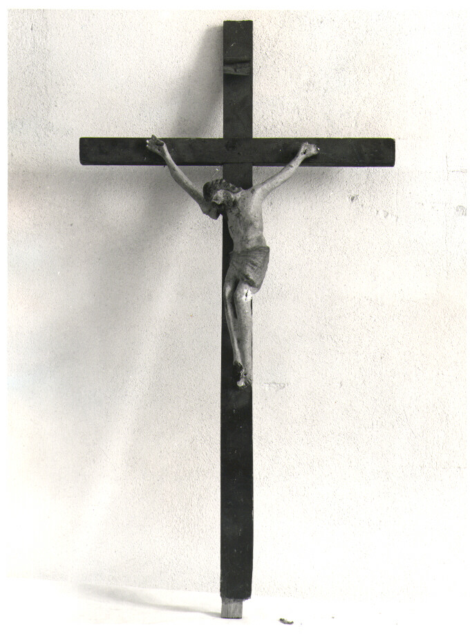 Cristo crocifisso (scultura) - bottega lucana (sec. XIX)