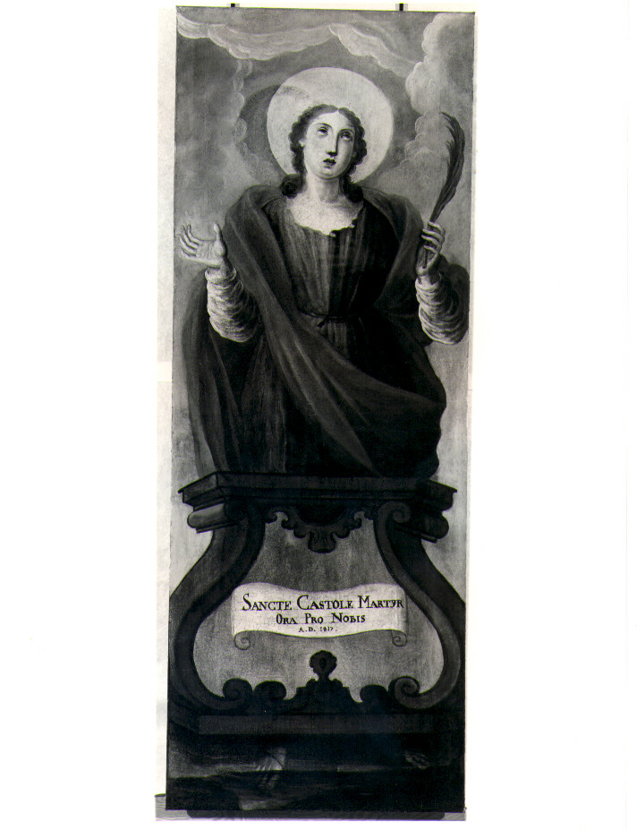 Santa Castola, Santa (dipinto) - ambito Italia meridionale (secc. XVI/ XIX)