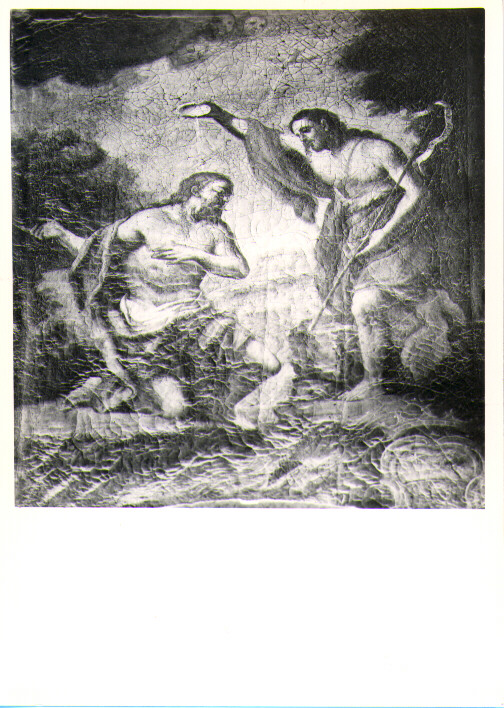 battesimo di Cristo (dipinto) - ambito napoletano (sec. XVII)
