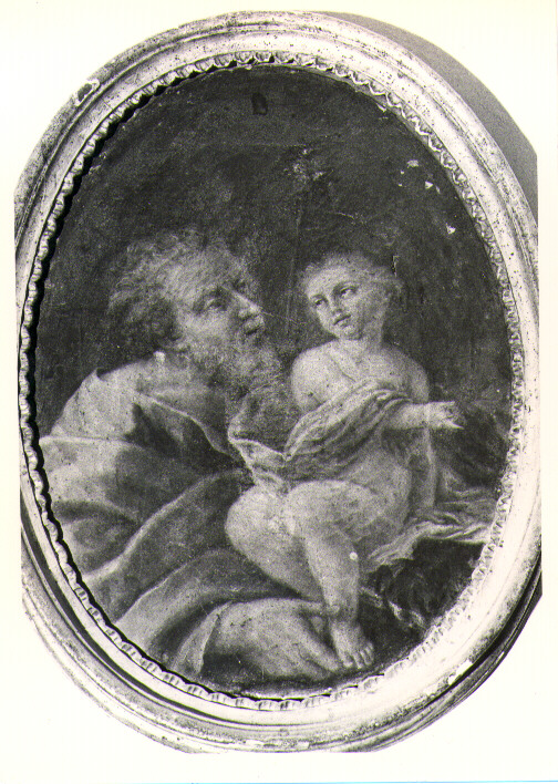 San Giuseppe e Gesù Bambino (dipinto) - ambito napoletano (fine/inizio secc. XVII/ XVIII)