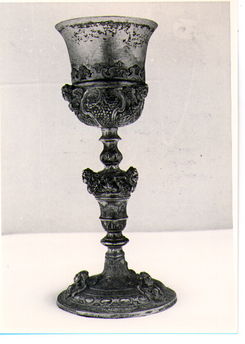 calice - bottega napoletana (fine/inizio secc. XVII/ XVIII)