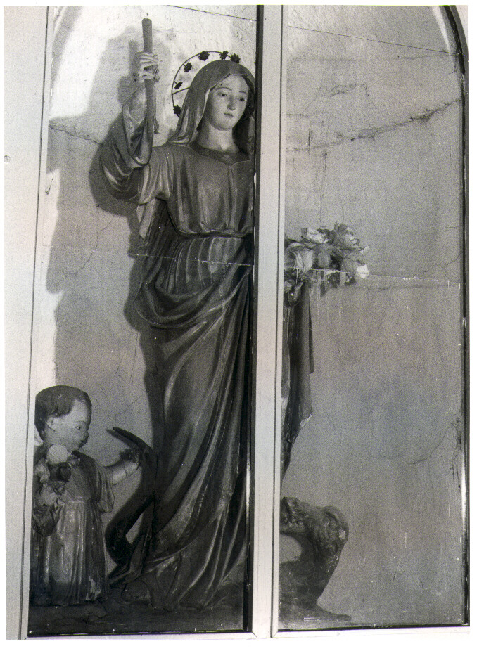 Madonna del Soccorso, Madonna (statua) - bottega Italia meridionale (seconda metà sec. XIX)