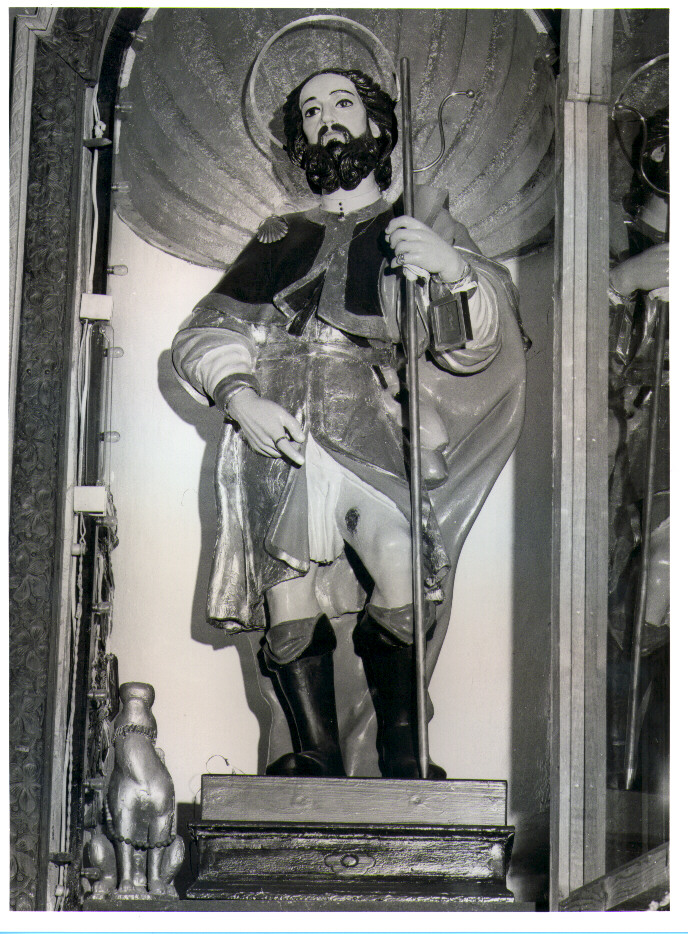 San Rocco (statua) - bottega Italia meridionale (sec. XVIII)