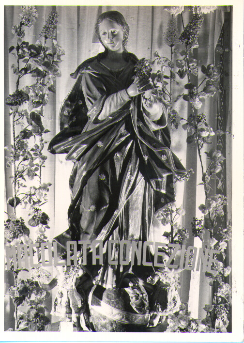 Madonna Immacolata (statua) - bottega napoletana (metà sec. XVIII)