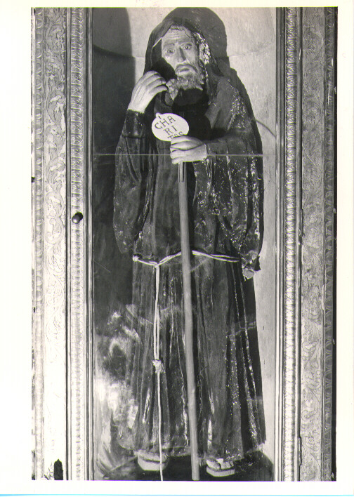 San Francesco di Paola (scultura) - bottega Italia meridionale (sec. XIX)