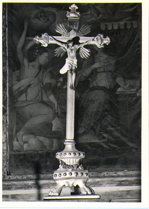 croce d'altare - bottega napoletana (sec. XIX)