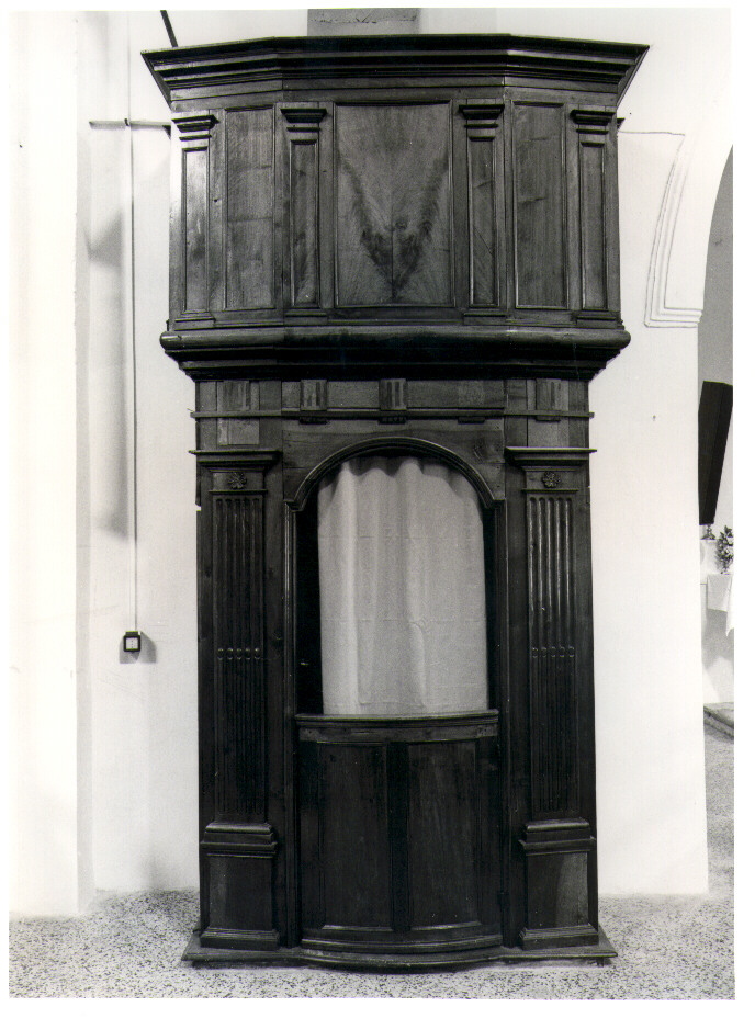 pulpito - bottega lucana (inizio sec. XX)