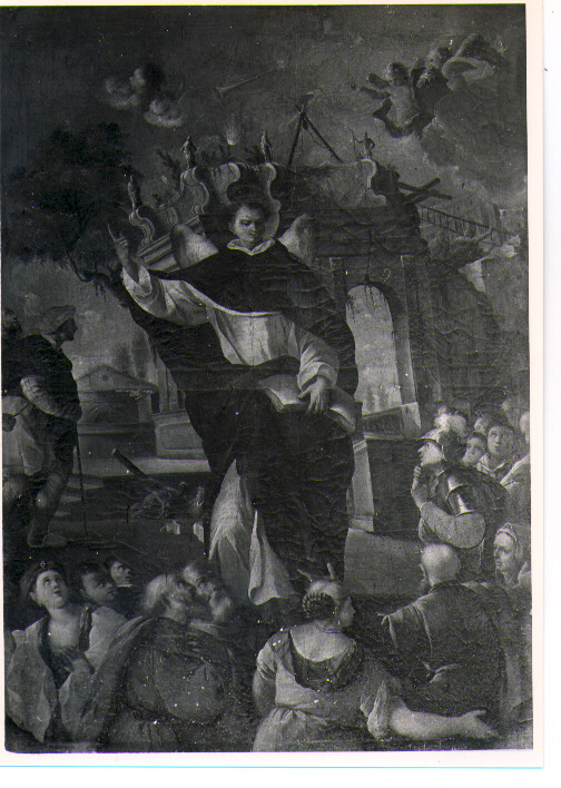 predica di San Vincenzo Ferrer (dipinto) - ambito Italia meridionale (fine/inizio secc. XVII/ XVIII)