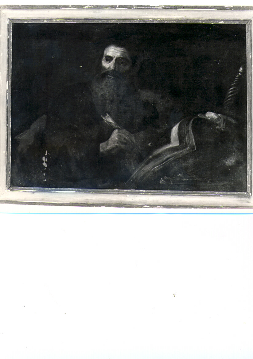 figura maschile (dipinto) - bottega napoletana (sec. XVIII)