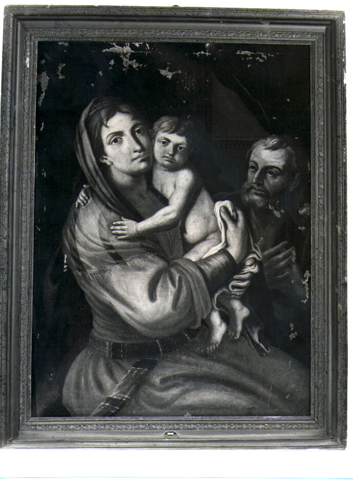 Sacra Famiglia (dipinto) - bottega napoletana (fine/inizio secc. XVII/ XVIII)