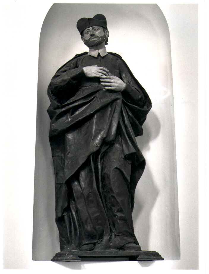 San Filippo Neri (statua) - bottega Italia meridionale (seconda metà sec. XIX)