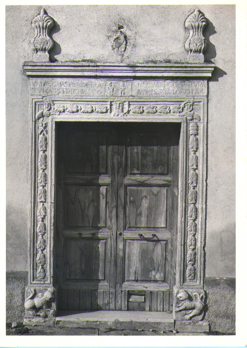 portale - bottega Italia meridionale (sec. XVIII)