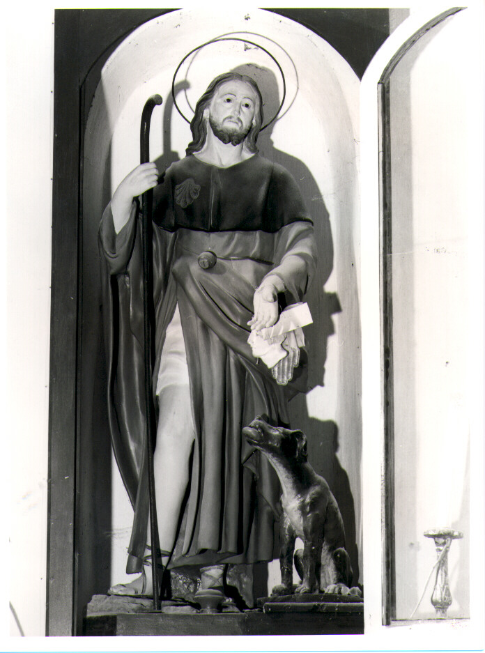 San Rocco (scultura) - bottega Italia meridionale (seconda metà sec. XIX)