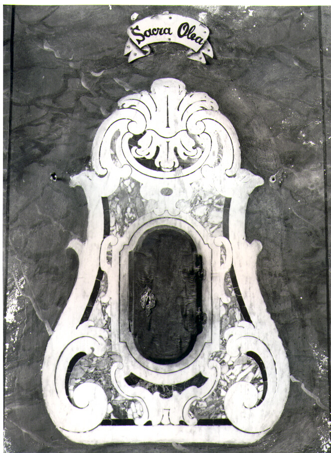 armadietto per oli santi - bottega napoletana (sec. XVIII)