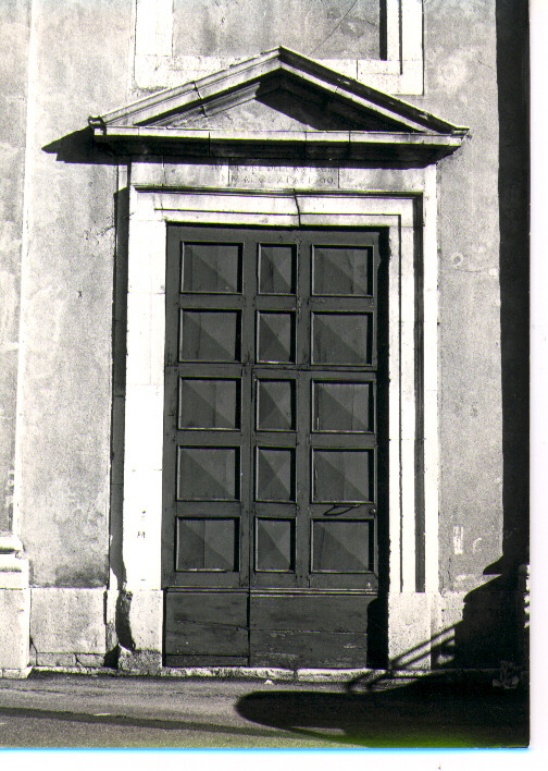 portale - bottega Italia meridionale (sec. XVIII)