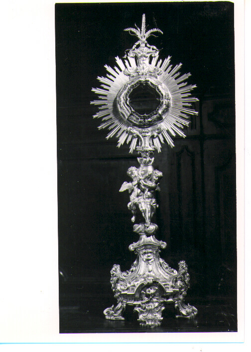 ostensorio - bottega napoletana (sec. XVIII)