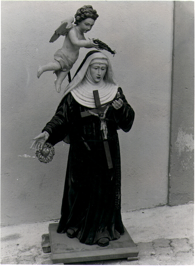Santa Rita da Cascia (scultura) - bottega napoletana (sec. XIX)