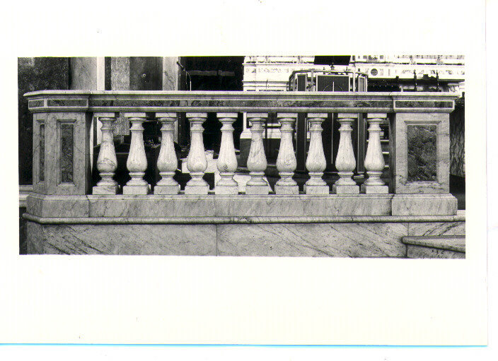 balaustrata - bottega Italia meridionale (sec. XIX)