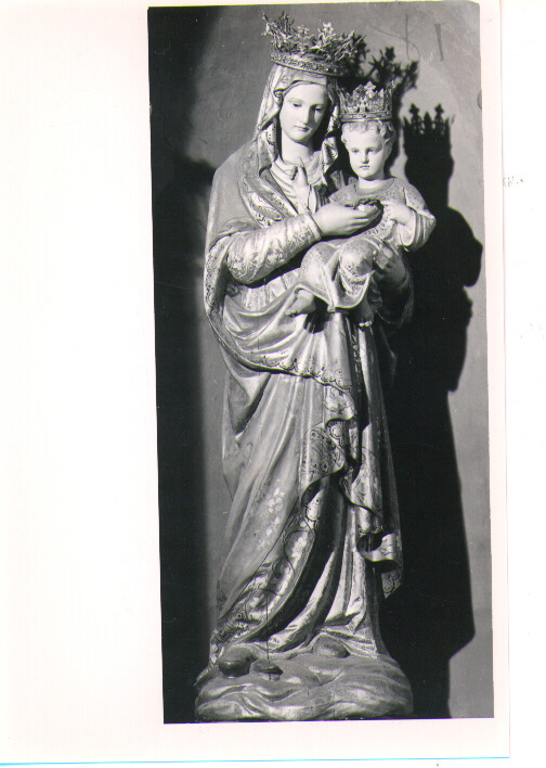 Madonna con Bambino (scultura) - bottega napoletana (prima metà sec. XX)