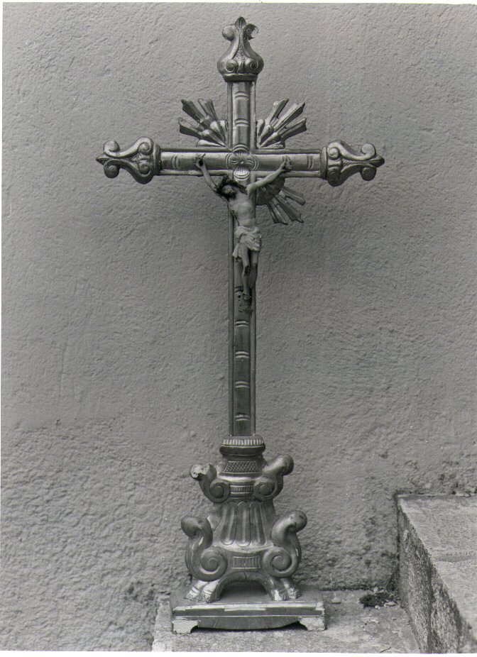 croce d'altare - bottega napoletana (prima metà sec. XIX)