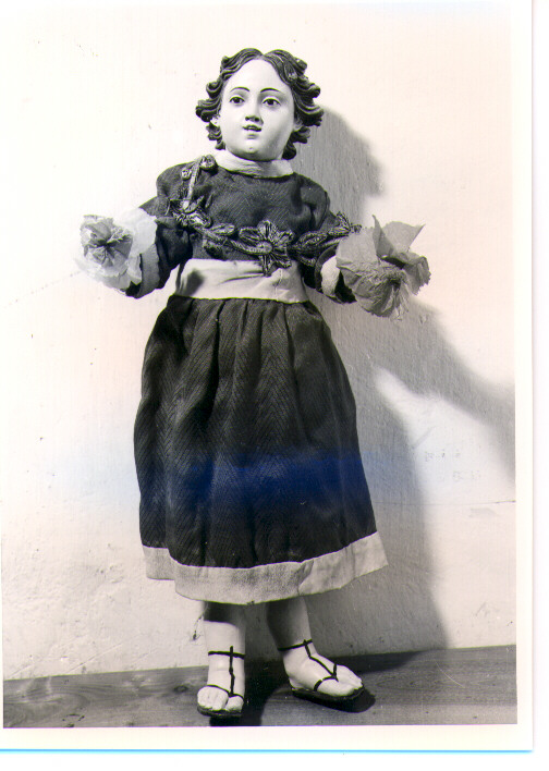 Gesù Bambino (statua) - bottega Italia meridionale (seconda metà sec. XIX)