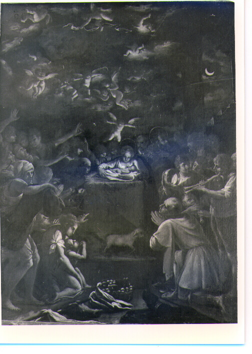 adorazione dei pastori (dipinto) - ambito Italia meridionale (sec. XVIII)