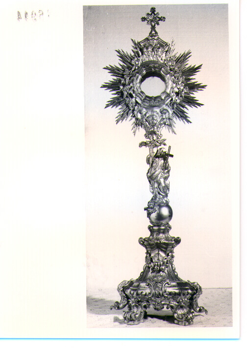ostensorio - bottega napoletana (sec. XVIII)