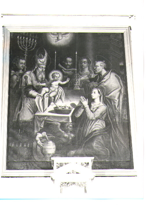 presentazione di Gesù al tempio (dipinto) - ambito Italia meridionale (sec. XVII, sec. XIX)