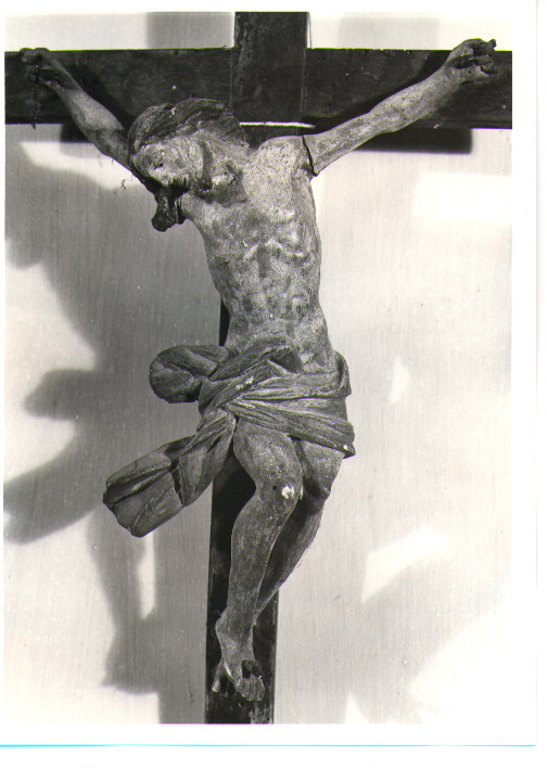 Cristo crocifisso (scultura) - bottega Italia meridionale (prima metà sec. XVIII)