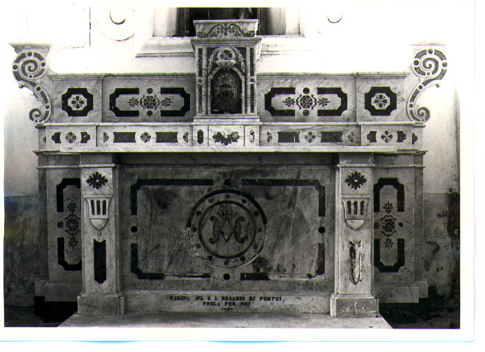 altare - bottega Italia meridionale (sec. XIX)