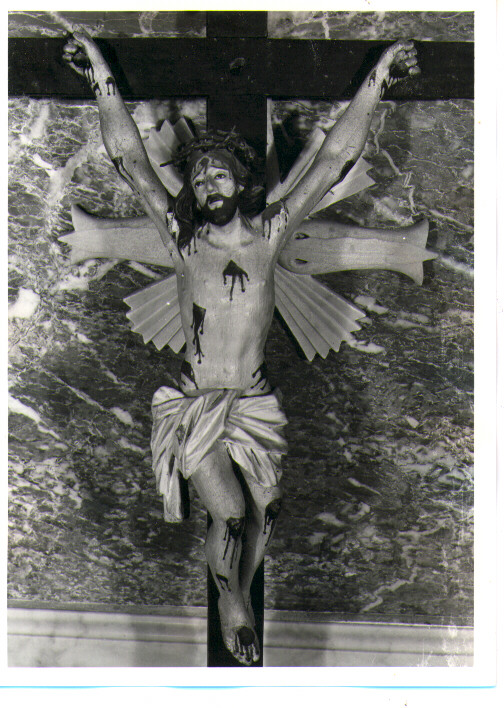 Cristo crocifisso (scultura) - bottega Italia meridionale (sec. XVIII)