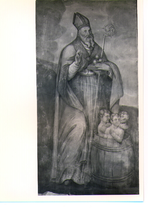 San Nicola di Bari (dipinto) di Cascini Pietro (seconda metà sec. XIX)