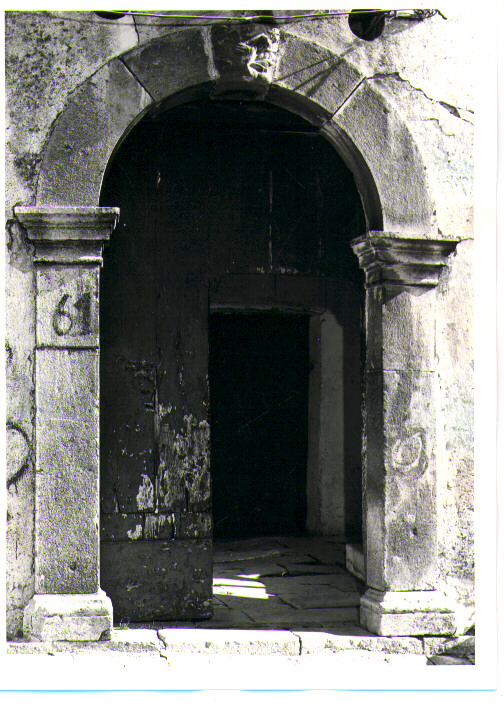 portale - bottega Italia meridionale (seconda metà sec. XVIII)