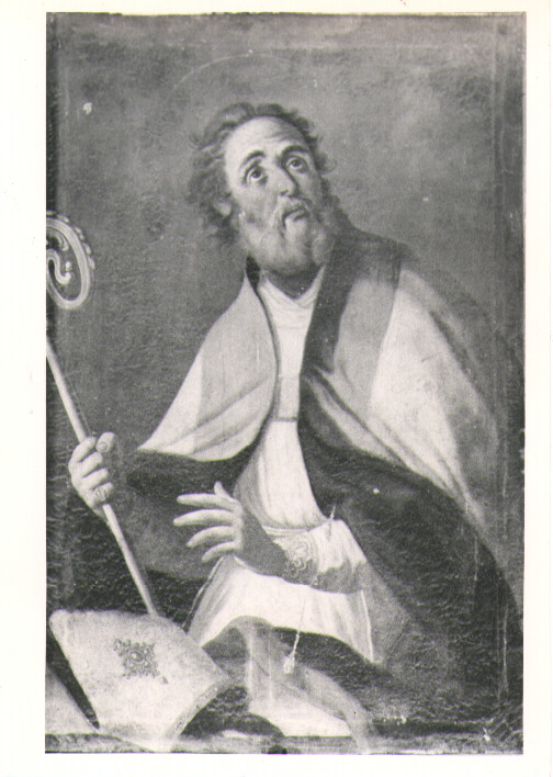 Santo vescovo (dipinto) di Guarino Domenico (bottega) (metà sec. XVIII)