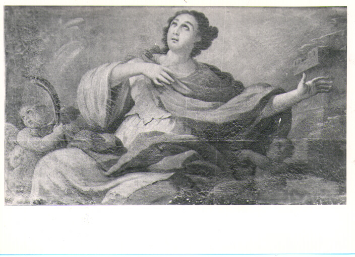 Santa Barbara (dipinto) - ambito lucano (fine sec. XVII)