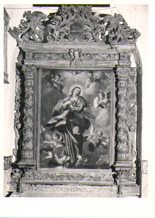 dossale - bottega lucana (prima metà, prima metà sec. XVIII, sec. XVIII)