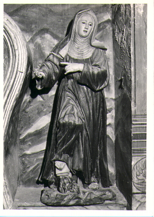 Santa (scultura) - bottega lucana (prima metà sec. XVIII)