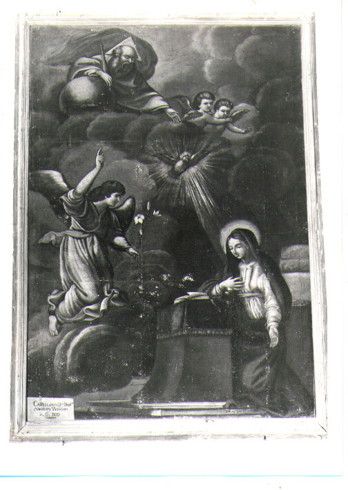 Annunciazione (dipinto) di Zito Giovanni (sec. XIX)