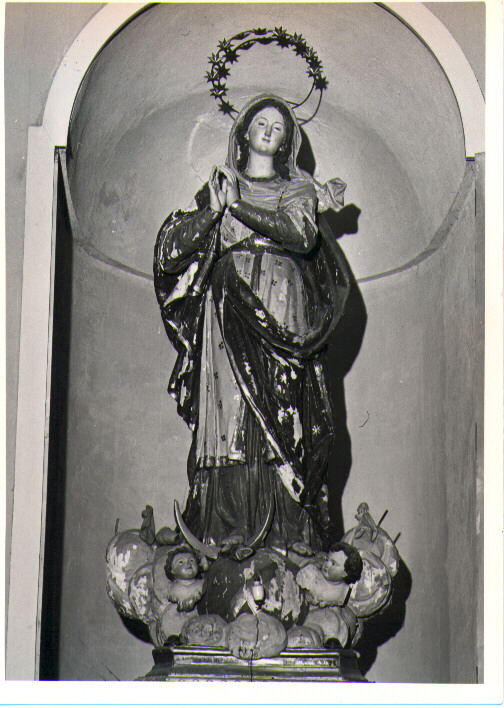 Immacolata Concezione (scultura) - bottega lucana (sec. XIX)