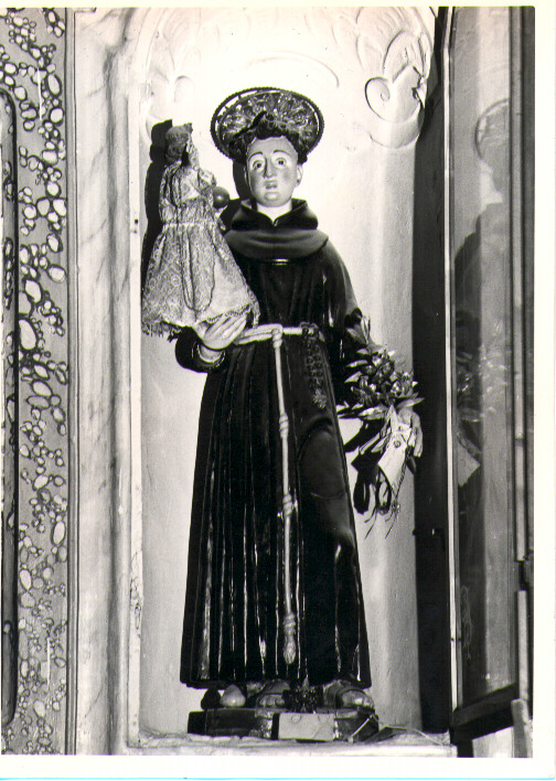 Sant'Antonio da Padova (statua) - bottega lucana (fine/inizio secc. XVII/ XVIII)