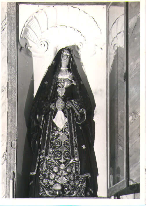 Madonna Addolorata (statua) - bottega Italia meridionale (primo quarto sec. XX)