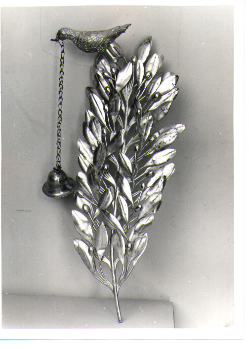 attributo iconografico di immagine sacra - bottega napoletana (sec. XIX)