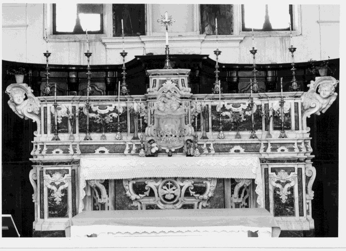 altare - bottega Italia meridionale (secc. XVII/ XVIII)