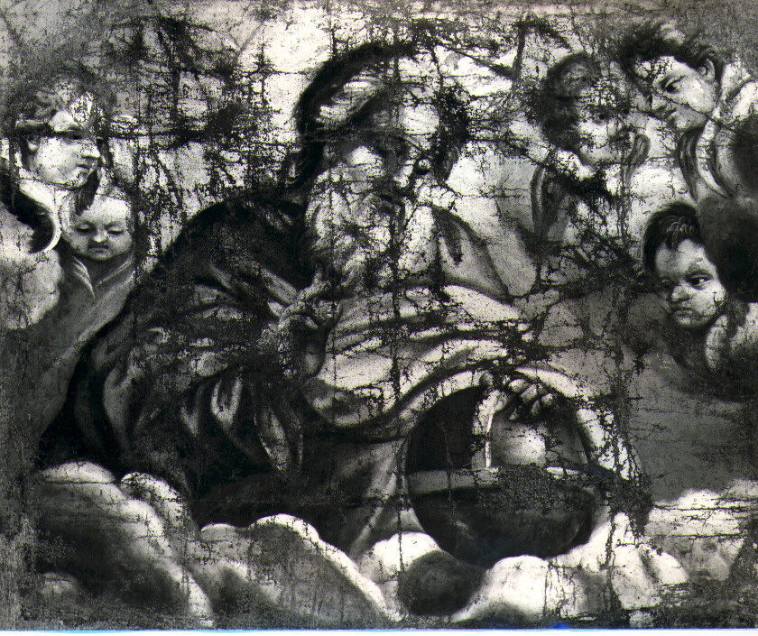 Dio Padre benedicente (dipinto) - ambito lucano (sec. XVIII)