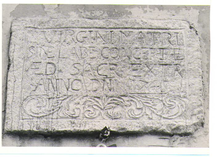 lapide - bottega lucana (sec. XVIII)